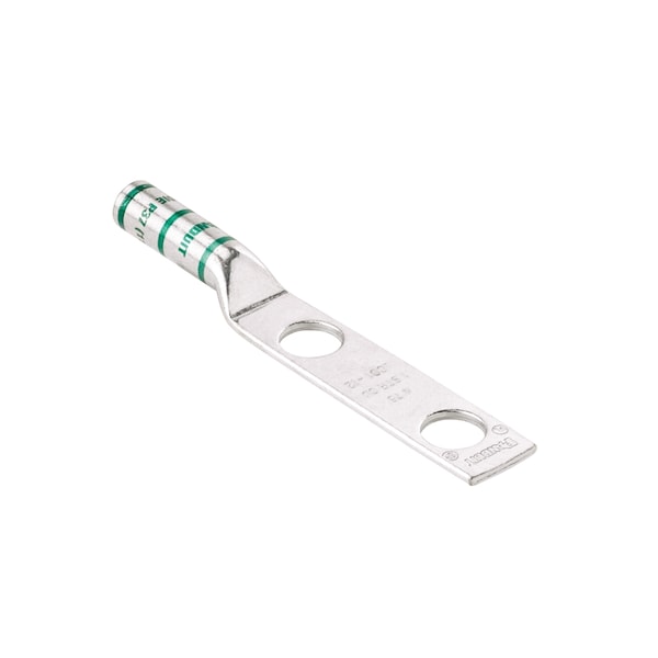 Panduit 2H LUG LONG BRL, #8 AWG 1/4" STUD .63" CTR, RED ROHS LCC8-14A-L